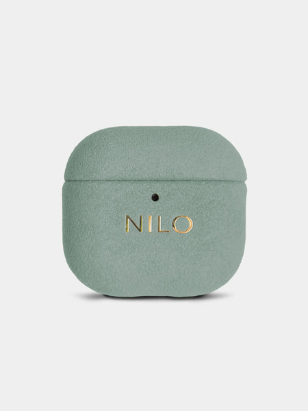 Lime AirPods 4 Case - Alcantara Hülle (2. Generation)